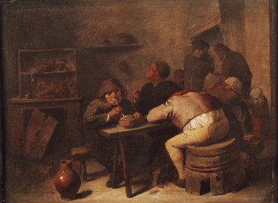 Innenraum mit Rauchern von Adriaen Brouwer